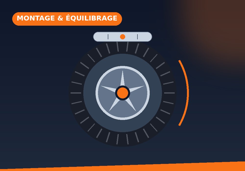 Montage & équilibrage des pneus à Poincy